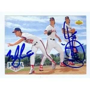  Mark Langston & Chuck Finley Autographed/Hand Signed 