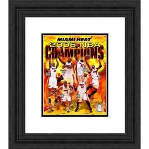  Framed Team Composite Miami Heat Photograph