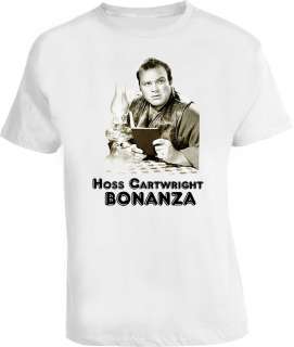 Hoss Cartwright Bonanza TV Show T Shirt  