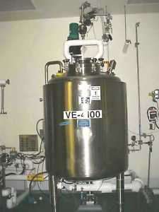 350 gallon 1000 Liter Sanitary Stainless Reactor Tank  