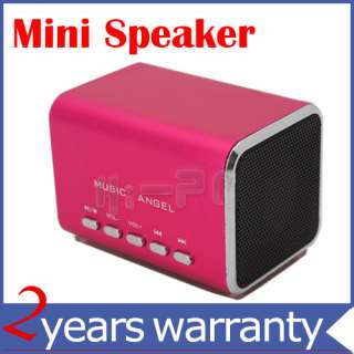New MD05 Mini Music Angel Speaker for Micro SD/TF Card  MP4 IPod PC 