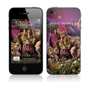  Music Skins MS NAZ10133 iPhone 4  Nazareth  Hair Of The 