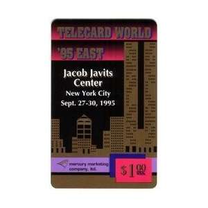 Collectible Phone Card $1. Telecard World 95 East   Jacob Javitz 