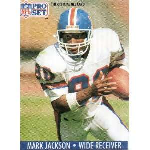 MARK JACKSON, Wide Receiver, Denver Broncos, Jersey #80, Card # 141 