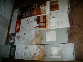 WHOLESALE LOT OF 4 ASSORTED HOME DECORATORS BLINDS  