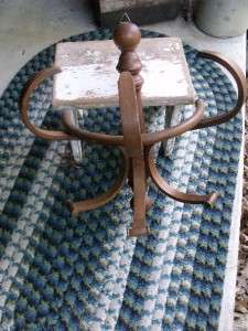   Vintage Bent Wood Bentwood Wall Mount Hall Tree Coat Hanger Hook Rack