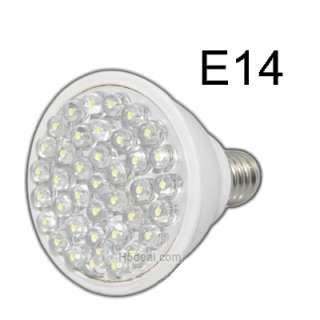 E14 White 38 LED Spot Light Bulb Spotlight Lamp 220V  