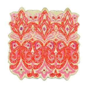  Royal Gate Placemat   Set of 4   Coral