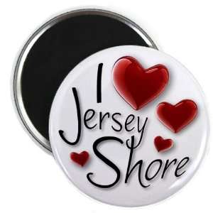  I HEART Jersey Shore 2.25 Fridge Magnet 