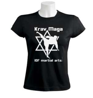 Krav Maga Women T Shirt Israel Self Defense Hand Combat  