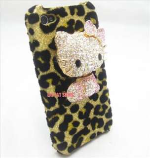 Bling 3D Hello Kitty Case Cover for iphone 4 [B]  