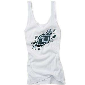  One Industries Womens Roots Tank Top   Small/White 