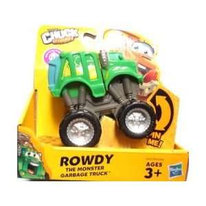  Rowdy Monster Garbage Truck Tonka Chuck Basic Feature 