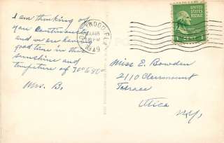 FL KEY WEST SOUTHERNMOST HOTEL RPPC MAILED 1949 R41099  