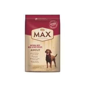  Max Dog Natural Beef Meal and Rice Recipe Adult Dog Food 