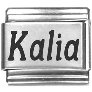  Kalia Laser Name Italian Charm Link Jewelry