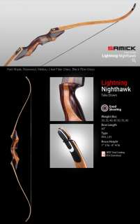   Korea Samick Archery Hunting Bows LIGHTNING NIGHTHAWK BOW 60 RH 40lbs