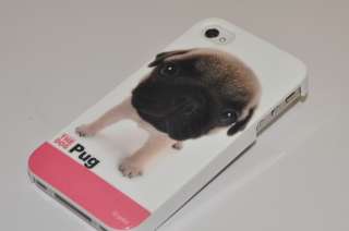 NEW THE DOG PUG CASE COVER SKIN FOR IPHONE 4 4G 4S MUST HAVE FOR DOG 