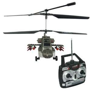   Indoor Helicopter Built in Gyroscope (Army Green) Toys & Games