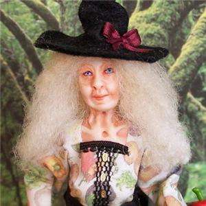 AUNTIE JEANETTA ooak 112 WITCH doll by Soraya Merino  