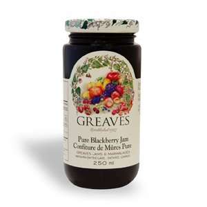 Greaves Preserves Blackberry Jam  Grocery & Gourmet Food