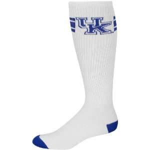  Kentucky Wildcats White Retro Knee High Tube Socks Sports 