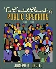   Speaking, (0205543006), Joseph A. DeVito, Textbooks   