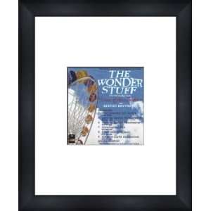 WONDERSTUFF UK Tour 2003   Custom Framed Original Ad   Framed Music 
