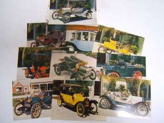 Horns Cars of Yesterday Postcard Sarasota FL Vintage  