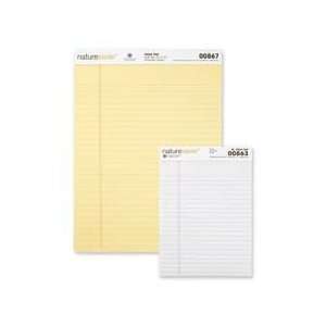  Saver  Recycled Pad, Legal Ruled, 8 1/2x11 3/4, 50 Sheets, White 