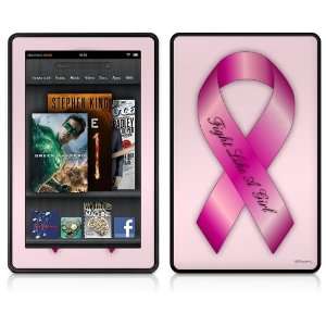  Kindle Fire Skin   Fight Like a Girl Breast Cancer Pink Ribbon 
