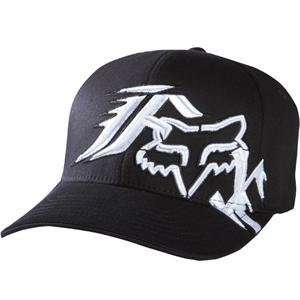    Fox Racing Unify Flexfit Hat   Small/Medium/Black/White Automotive