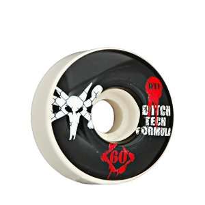 Bones Wheels Ditch Tach Formula Skateboard Wheel Set (60mm 