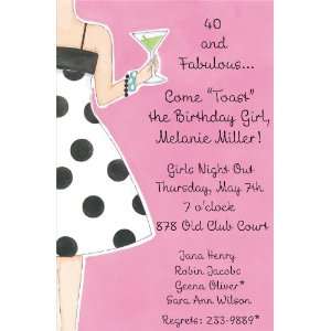  Martinis & More Party Invitations