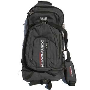 Bells and Whistles Surfer/Skater Backpack   Black  