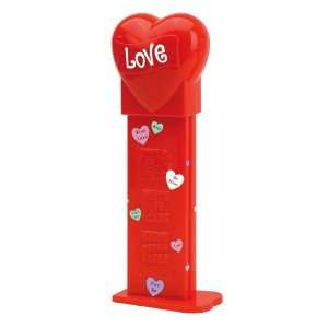 Giant PEZ Valentine Recordable Love Heart Candy Dispensers, 1 Count 