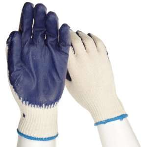 West Chester 708SLCL Cotton/Polyester Glove, Latex Coating, Elastic 