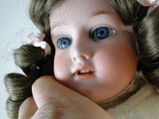 Antique 370 0 1/2 Armand Marseille Porcelain Doll Vintage Sleepy Eye 