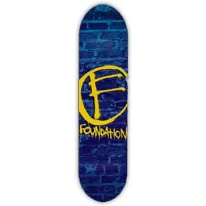  Foundation The Mark Fade Blue Pp Deck (8.50) Sports 
