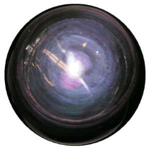 Obsidian Ball 04 Rainbow Crystal Black Volcanic Glass Protection Stone 