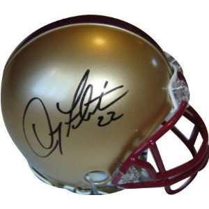 Doug Flutie Boston College Eagles Autographed Mini Helmet 