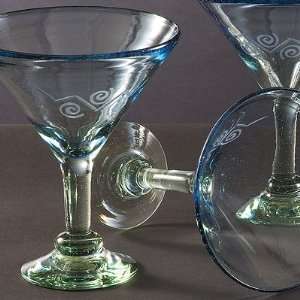  Wilton Armetale Reggae 7 Ounce Martini Glass, Set of 4 