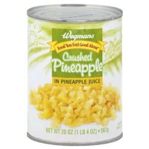 Wgmns Food You Feel Good About Pineapple, Crushed, in Pineapple Juice 