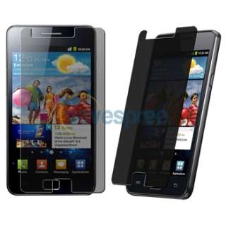 Privacy Filter LCD Screen Protector For Samsung Galaxy S2 SII i9100 