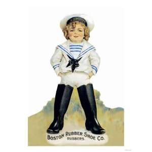  Boston Rubber Shoe Company Giclee Poster Print, 24x32 