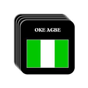  Nigeria   OKE AGBE Set of 4 Mini Mousepad Coasters 