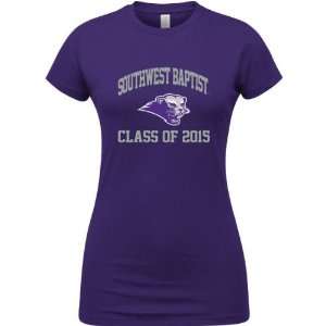   Bearcats Purple Womens Class of 2015 Arch T Shirt