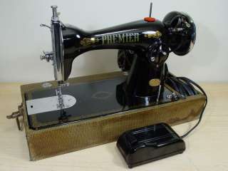 BEAUTIFUL VINTAGE ANTIQUE PREMIER SEWING MACHINE   MADE IN OCCUPIED 