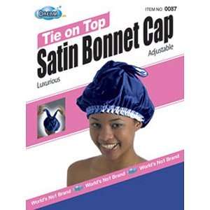  DREAM Tie on Top Satin Bonnet Cap Assorted (Pack of 12 