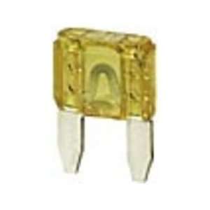  IMPERIAL 72197 ATM MINI FUSE 20 AMP  YELLOW (PACK OF 25 